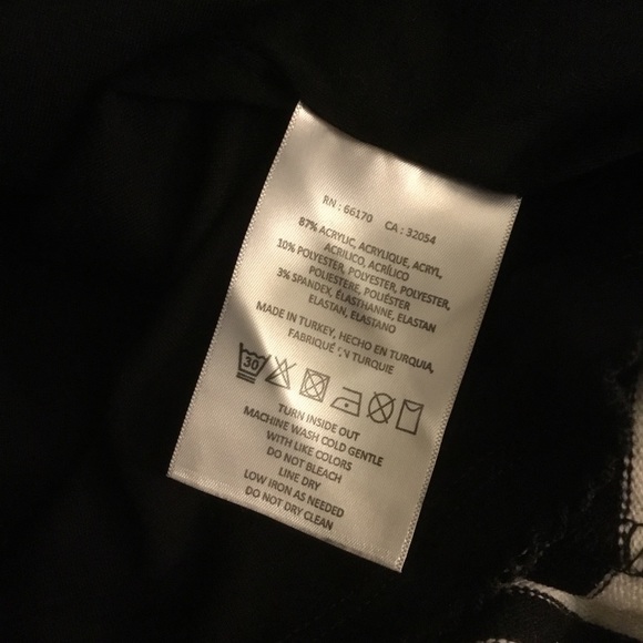 Maeve Anthropologie black & white A line skirt 14 - Picture 6 of 6